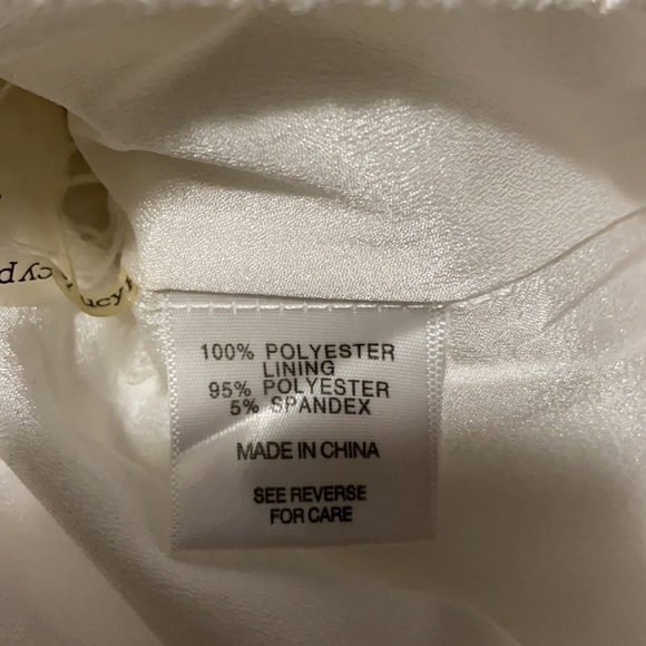 Lucy Paris White Off The Shoulder Top XS - Picture 8 of 8